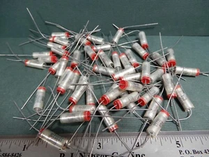 Sprague 500D 5uf 50V Aluminum Electrolytic Capacitors (50) Example Measured 7.22 - Picture 1 of 7