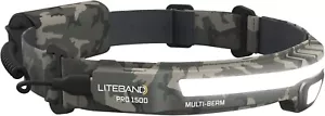 Liteband PRO1500 Multi-Beam Personal LED Headlamp, 1500 Lumen 210 PRO 1500 Camo - Picture 1 of 7