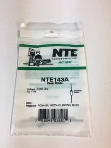 NTE143A ZENER DIODE 13V 1W - Picture 1 of 1