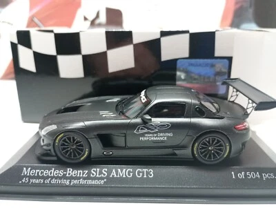 MINICHAMPS - MERCEDES-BENZ SLS AMG GT3 45 YEARS EDT. 1:43 SCALE MODEL 410 133200 - Image 1 of 4
