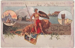 MILITARI - 1° REGGIMENTO ARTIGLIERIA DA COSTA -72491- - Picture 1 of 1