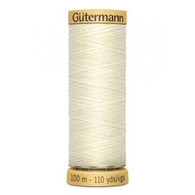 Gutermann Natural Cotton Thread (50wt) - Image 1 of 4