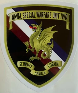 USN Naval Special Warfare Unit Two Sticker Waterproof D395 - Picture 1 of 1