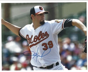 Jason Hammel autograph signed 8 x 10 inch photo ORIOLES POSE 3 - Picture 1 of 1