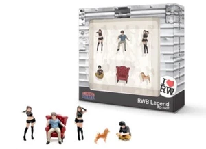 Juego de figuras - RWB Legend Akira Nakai - - American Diorama 1:64