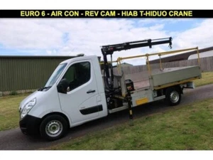 2019 Vauxhall Movano Movano 2.3 F3500 L3 Dropside With Crane (130 bhp) Dropside - Picture 1 of 24
