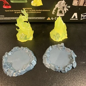 heroquest Jungle Of Delthrak Feuer/Wurzeln/Kristall/Heilen Pool Marker (4 Stück) - Bild 1 von 3