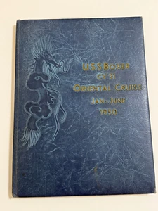 USS Boxer (CV-21) 1950 Western Pacific Deployment Oriental Cruise Book - Picture 1 of 18