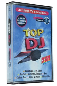 TOP DJ - 20 TITRES - K7 Cassette Audio 1993 (Réf#K-154) - Foto 1 di 3