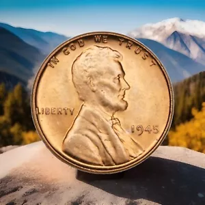 Centavo de trigo Lincoln 1945-P Red Gem BU mejor valor en eBay ENVÍO GRATUITO - Imagen 1 de 5