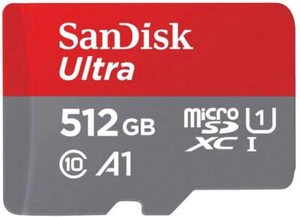 512GB MEMORY CARD SANDISK ULTRA HIGH SPEED MICROSD CLASS 10 MICROSDXC for PHONES - Picture 1 of 4