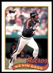 1989 Topps Baseball Card Kevin Bass Houston Astros #646