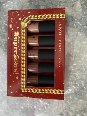 💟NYX Professional Makeup - Gimme Superstars! Soft Matte Lip Vault 💣 5pk Vegan - Image 1 of 2