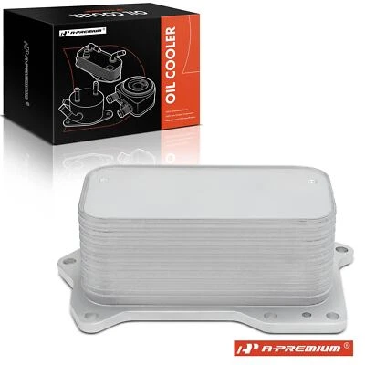 A-Premium Engine Oil Cooler for Mercedes-Benz W213 W253 C300 E350 GLC300 GLE350 - Image 1 of 4