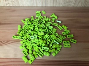 Lego 150x Plate 1x2 Plättchen 3023 Lime Hellgrün gebraucht 4122439 4164037 - Bild 1 von 4