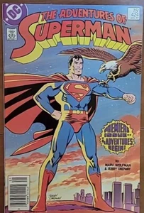 Adventures of Superman #424 • DC Comics • 1987 Newstand• New - Picture 1 of 2