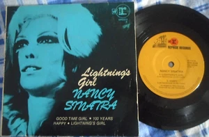 NANCY SINATRA Lightnings Girl EP RARE Mono Reprise AUSTRALIA 7 NM! - Picture 1 of 2