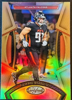 2023 Panini Certified Grady Jarrett #7 Mirror Bronze /275 - Image 1 of 2