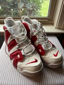 Nike Air More Uptempo White Varsity Red 2016 Größe 11 Top Zustand Selten! - Bild 1 von 10