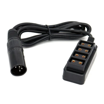 XLR 4Pin to 4Port D-tap P-Tap Splitter Cable for ARRI RED/SONY/TVLOGIC Camera - Image 1 of 4