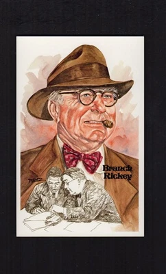 #105 BRANCH RICKEY, Dodgers/Cardinals+ ~ Perez-Steele HOF postcard #4507/10,000 - Image 1 of 4