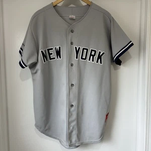 Vintage 80s New York Yankees Rawlings MLB Jersey Size 48 Made In USA - Picture 1 of 9