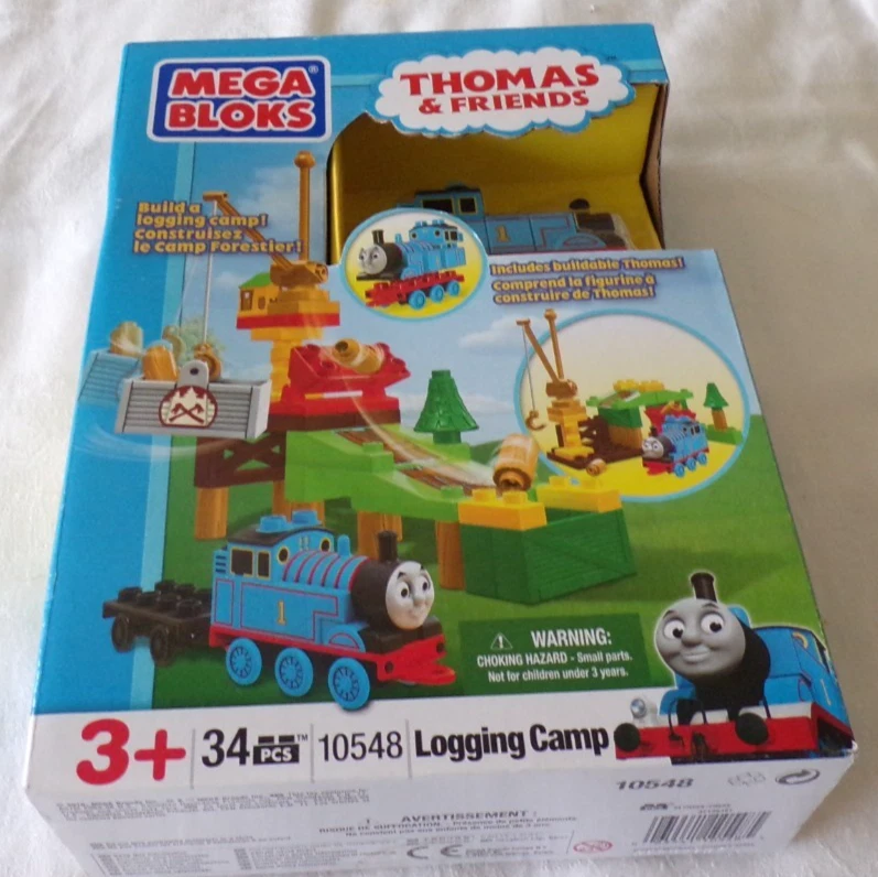 Mega Bloks Thomas & Friends Spielset – 15 Teile Mit Thomas & Bertie, Für Kinder Ab 1 Jahr