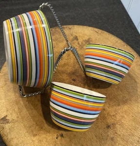 Iittala Origo Orange Streifen 4,7/8" & 2 Snacks/Nuss/Granola Menge 3 - Bild 1 von 12