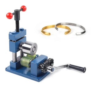 Hand Crank Ring Bracelet Press Bending Machine Making Tool Jewelry Ring Bender - Picture 1 of 10