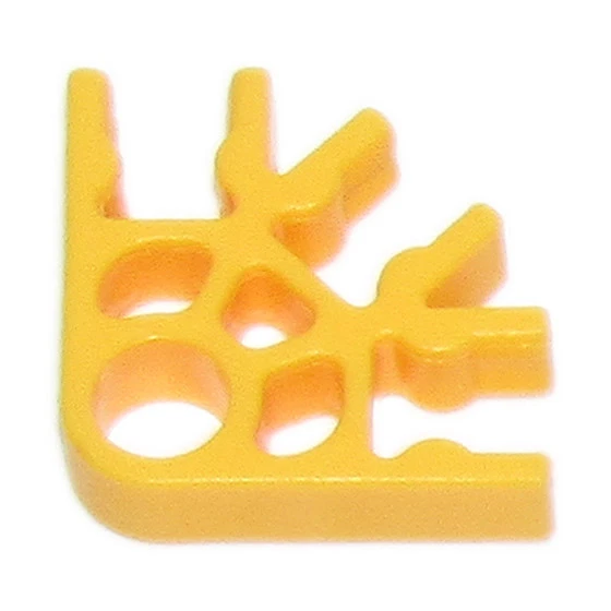 KNEX 100 Micro Yellow Connectors (3) K'nex #509042 Replacement Parts and Pieces - Image 1 of 1
