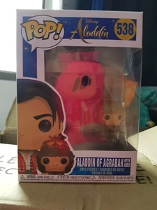 Disney ALADDIN Vivo Acción Con Abu 9.5cm Pop Vinyl Figura Funko Nuevo 538 - Imagen 1 de 5
