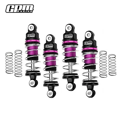 Juego de amortiguadores delanteros (32 mm) y traseros (36 mm) GPM Alloy 6061 LOSI 1/24 Micro-B / Micro-T Foto 1 de 4