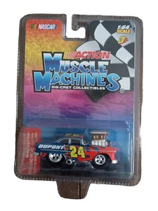 Action Muscle Machines Jeff Gordon #24 DuPont '55 Chevrolet Bel Air Nascar - Picture 1 of 4