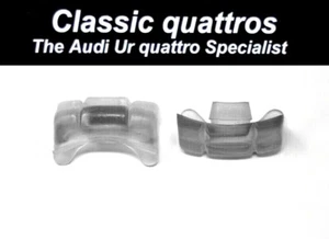 2 x SEAT CENTRE GUIDE PIECES AUDI UR QUATTRO TURBO COUPE-COUPE B2 200-100-90-80 - Picture 1 of 2