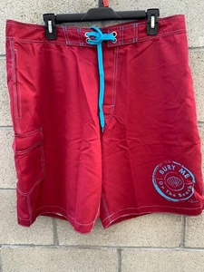 Noble Mount Bold-Colored Swimming Trunk's Pockets Lined Size M XL NWT - Picture 1 of 7