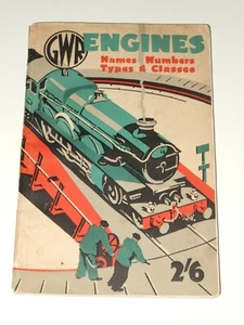 GWR ENGINES: NAMES, NUMBERS, TYPES & CLASSES. Chapman 1946. 4th Ed. Good Cond. - Picture 1 of 7