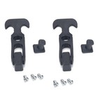 2Pcs/set T-handle Buckle Elastic Rubber T-handle Hasp Draw for with Bracke