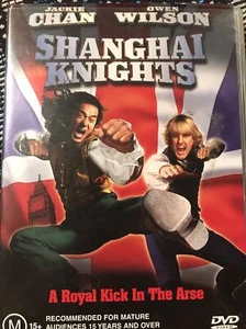 Shanghai Knights (DVD, 2003) Jackie Chan Region 4 - Picture 1 of 2