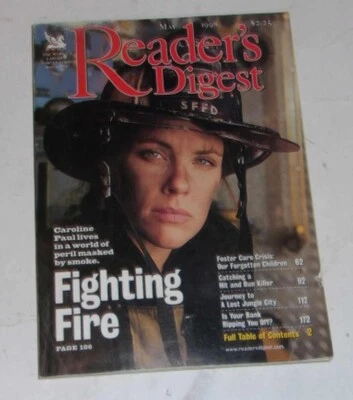 Reader's Digest Magazine May 1998 Fighting Fire - Image 1 of 2
