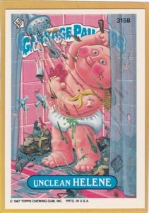 1987 Topps Garbage Pail Kids Uncran Helene #315B NMMT *A1000 - Bild 1 von 1