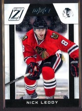 2010-11 Zenith Rookie Parallel #206  Nick Leddy 137/199   *12081