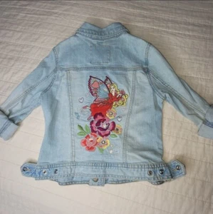 Childrens Place Fairy Denim Jacket 7/8 - Picture 1 of 9