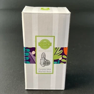 Scentsy Brand Ceramic Mini Wax Warmer Wall Plug (Replacement) Base & Bulb Only - Picture 1 of 3