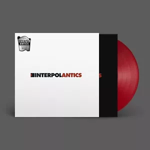 Interpol Antics RED VINYL LP Record! indie rock 20th Anniversary Ediiton! NEW!!! - Picture 1 of 2