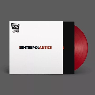 Interpol Antics RED VINYL LP Record! indie rock 20th Anniversary Ediiton! NEW!!! - Image 1 of 2