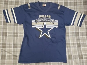 Vintage 1995 Dallas Cowboys T-Shirt Youth XL (18-20) Single Stitch Made In USA - Bild 1 von 7