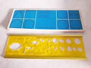 Zeichenschablone für organisch-chemische Strukturformeln (K608) - Bild 1 von 1