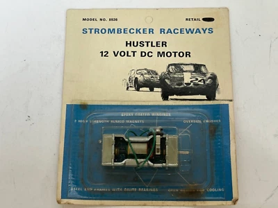 Motor Strombecker Hustler para autoramas escala 1/24 novo na caixa - Imagem 1 de 2