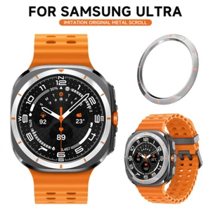 PC Bezel Ring Styling Frame Case Cover For Samsung Galaxy Watch Ultra 2025/Ultra - Picture 1 of 15