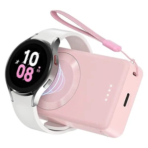 Portable Magnetic Charger for Galaxy Watch 7 Ultra 6 Classic 5 Pro 4 Power Bank - Picture 1 of 8